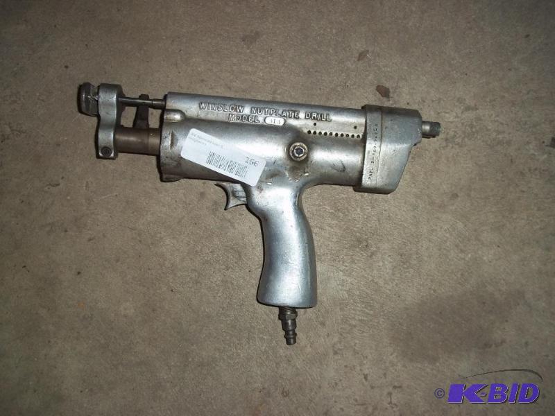 lot 166 image: Winslow Nutplate Air Drill