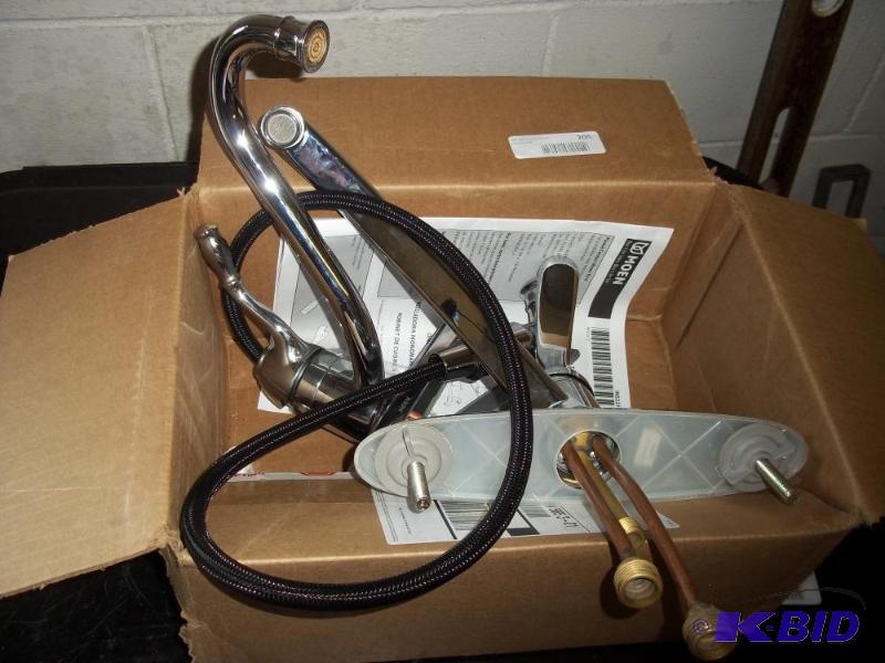 lot 205 image: 2 Newer Kitchen Faucets