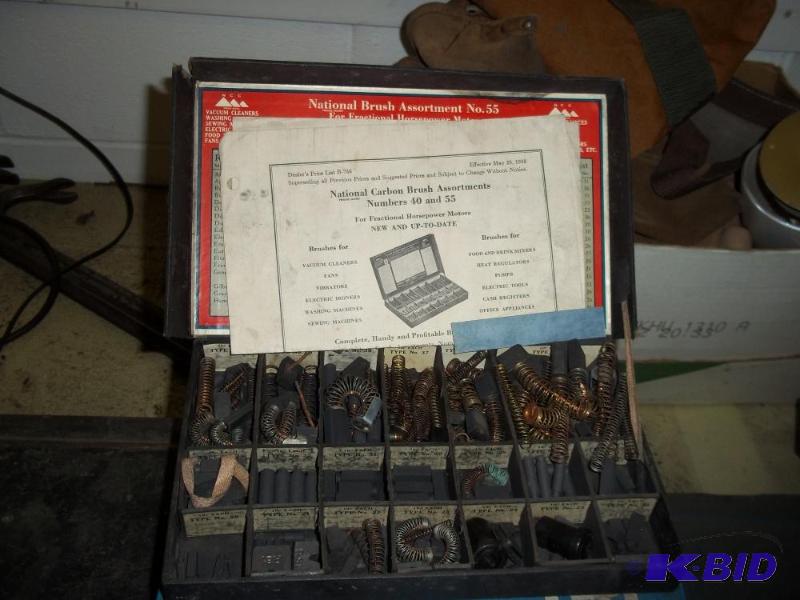 lot 246 image: Electric motor brush kit