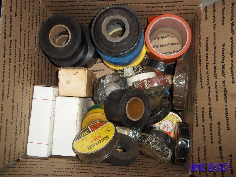 lot 272 image: Box of Misc Tape