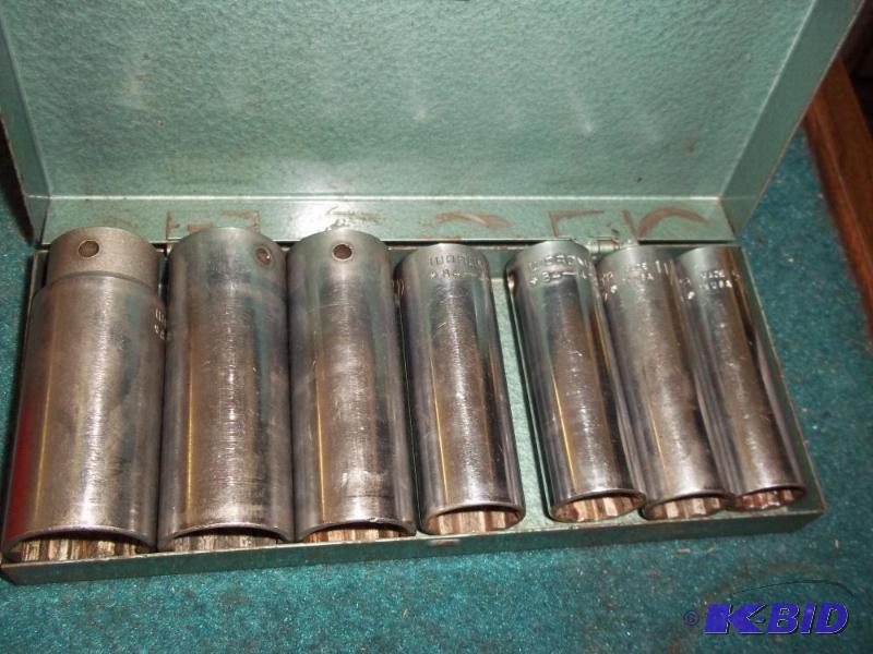 lot 428 image: Wards 12 Drive deep socket set SAE