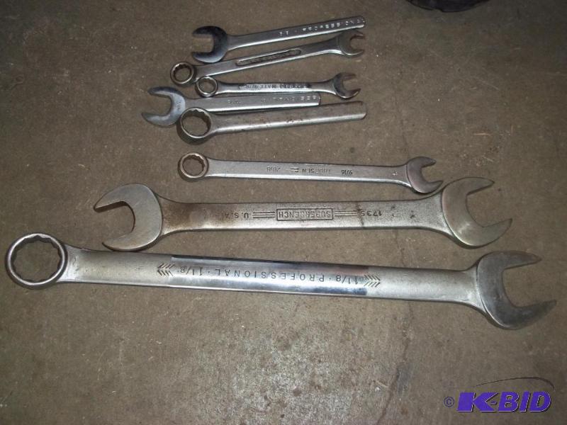lot 440 image: 8 wrenches