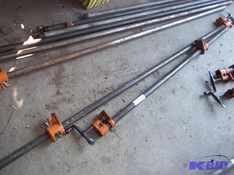 lot 479 image: 2 - 5 Bar Clamps