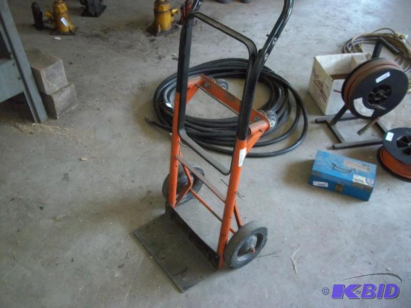 lot 487 image: 2 wheel Hand Cart