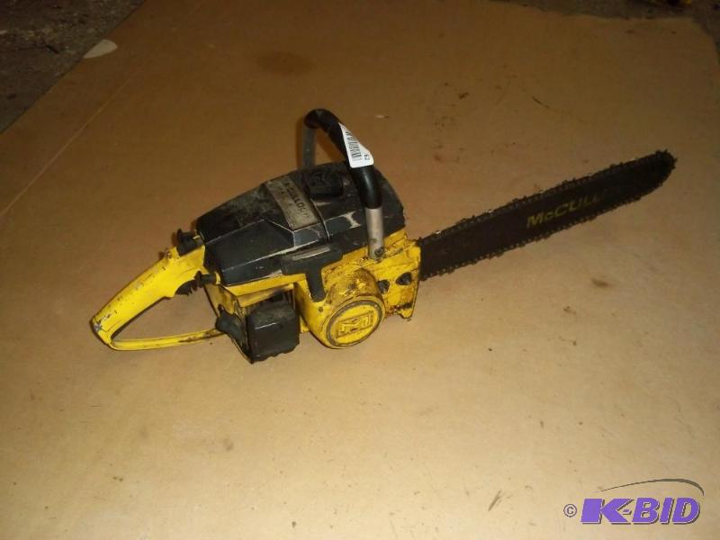 lot 62 image: Mcculloch Mac 410 Chain saw