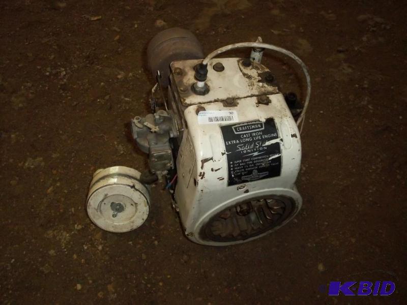 lot 90 image: Craftsman Gas Engine