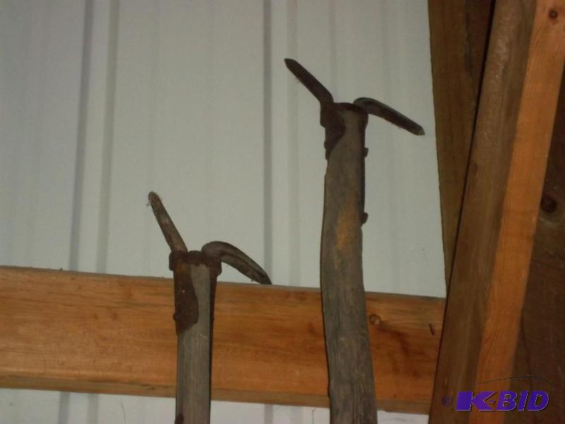 lot 95 image: Antique Log Rollers