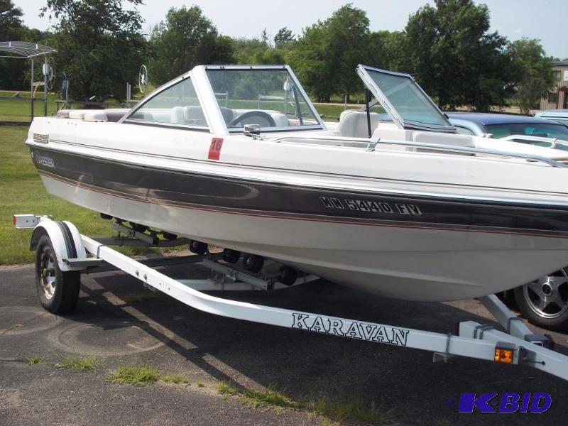 lot 1 image: 1991 Forester 160 Sport Boat and Trailer