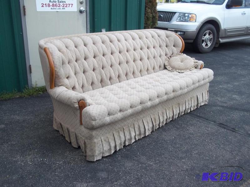 lot 154 image: Beige Sofa