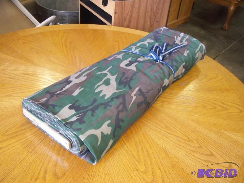lot 199 image: Camouflage material