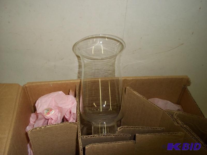 lot 31 image: Box of Glass vases