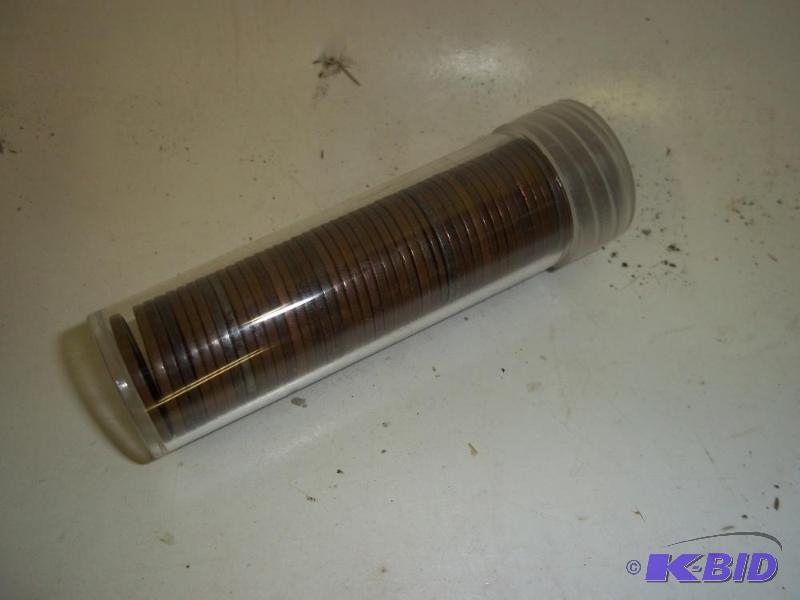 lot 47 image: Roll of Wheat Pennies