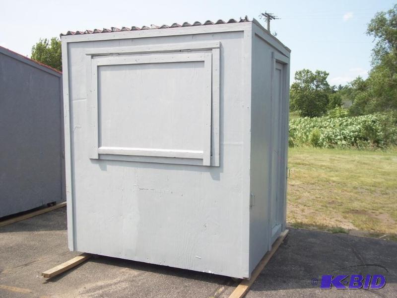 lot 6 image: Ticket  Sales stand with Wheels