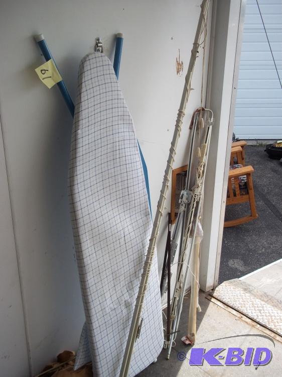 lot 61 image: Ironing Board with  cover