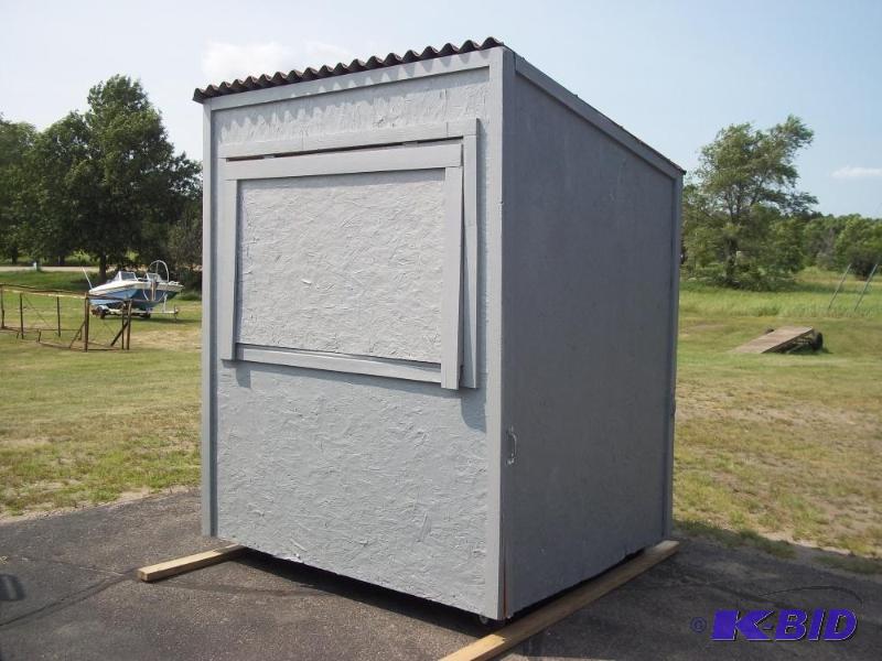 lot 7 image: Ticket  Sales stand with Wheels