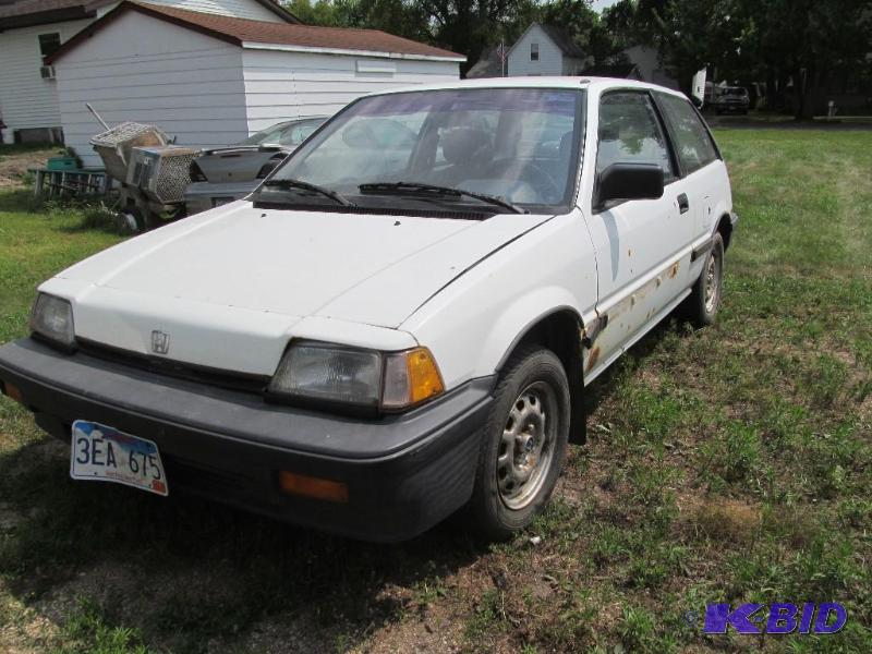 Year 1987 Make Honda Model Civic Vehicle T...