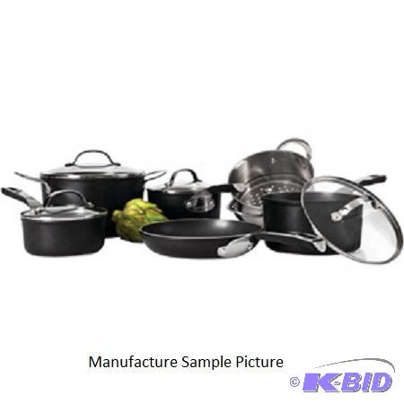 Cat Cora&nbspForged 10 Piece Cookware Set - ...