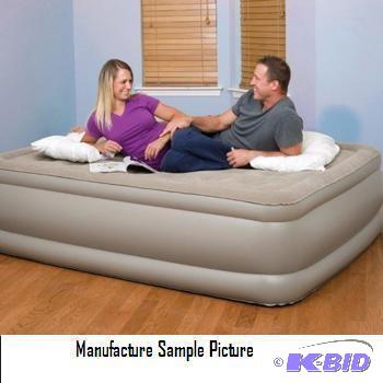 Pure Comfort Tan Extra Long Queen Raised Air ...