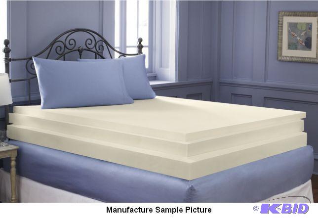 King 4&quot Memory Foam by Sleep Connection ...