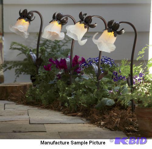 Solar Flower Light Set - Add a soft glow to y...