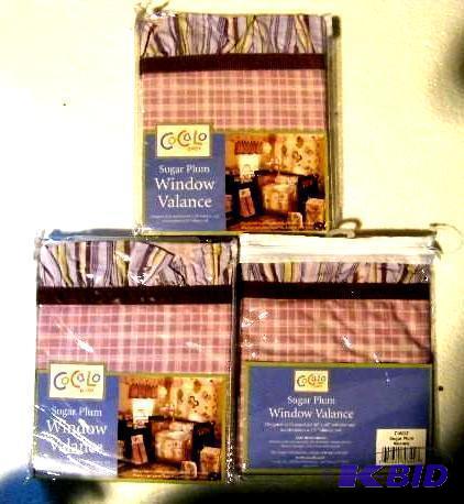 Lot of 3 Window Valances - Cocalo Baby Sugar ...