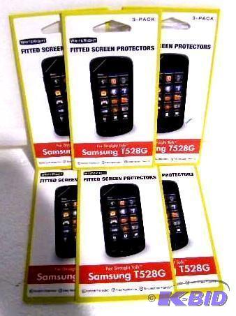 Screen Protectors - (6) 3-packs of screen pro...