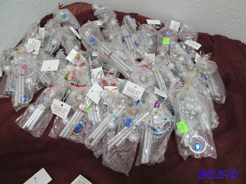Qty 37 Wind chimes with different design and ...