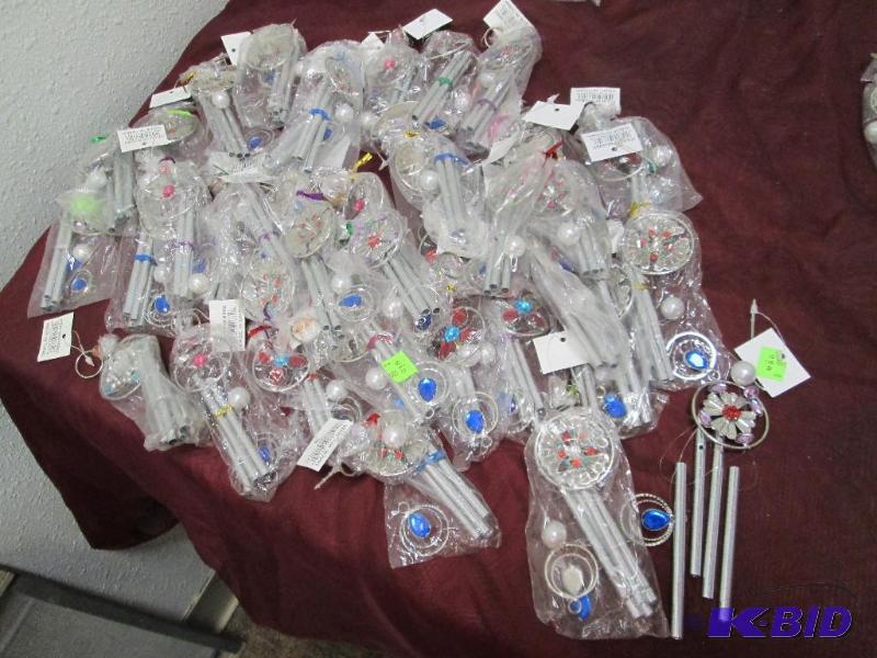 Qty 37 Wind chimes with different design and ...