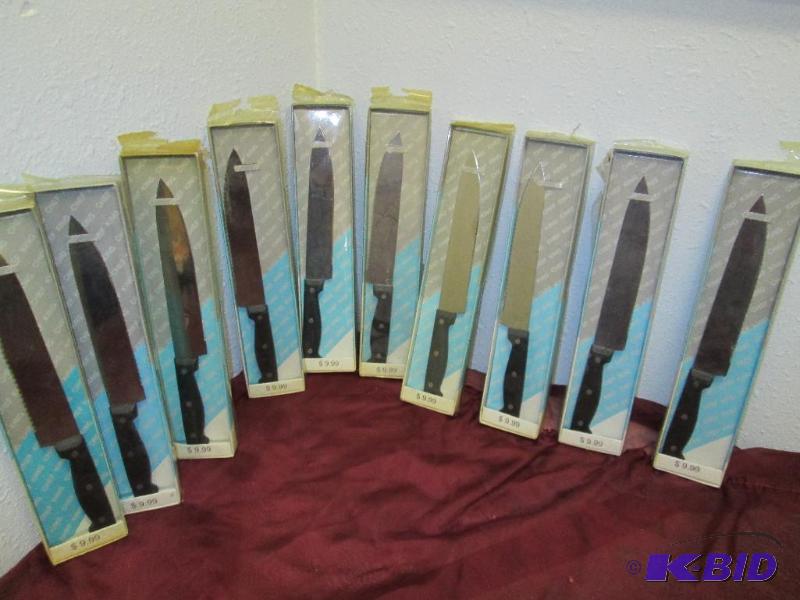 Qty 10 King Chef knives...