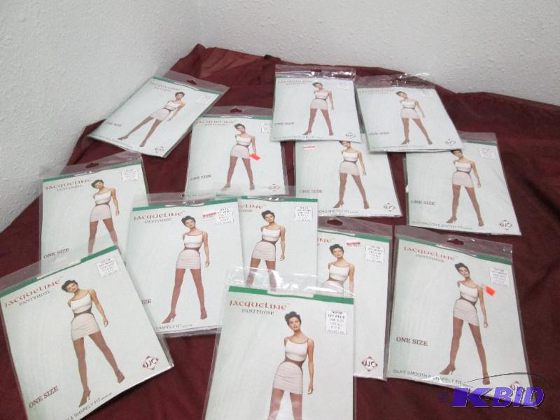 Qty 13 Jacqueline pantyhose one size fits 55...