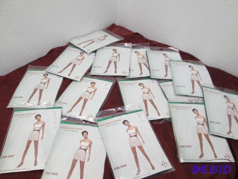 Qty 13 Jacqueline pantyhose one size fits 55...