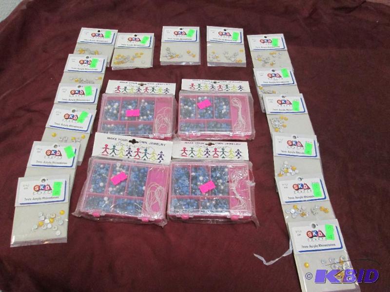 Qty 4 make your own jewelry String a longs an...
