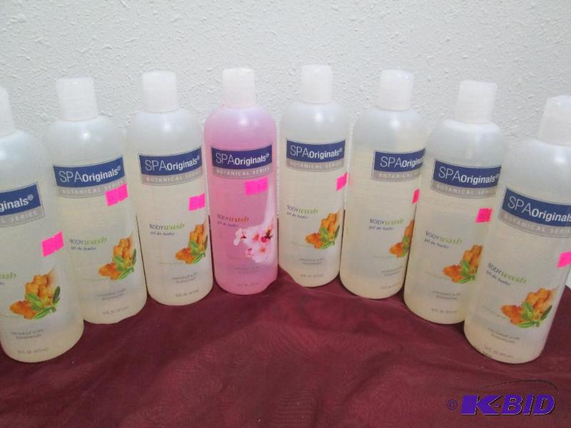 Qty 7 SPA originals Botanical Series Body was...
