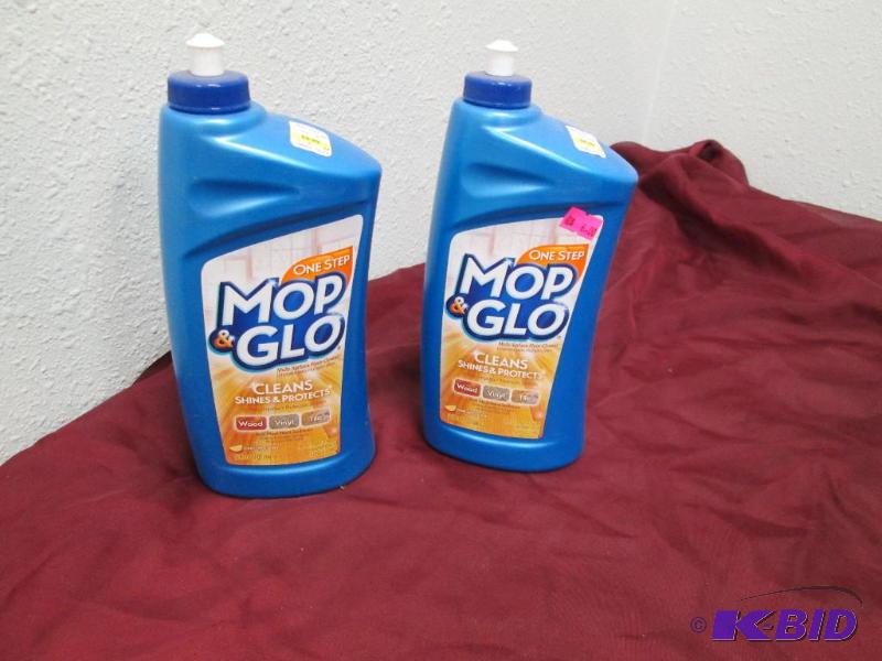 Qty 2 One step Mop and Glo Cleans shines and ...
