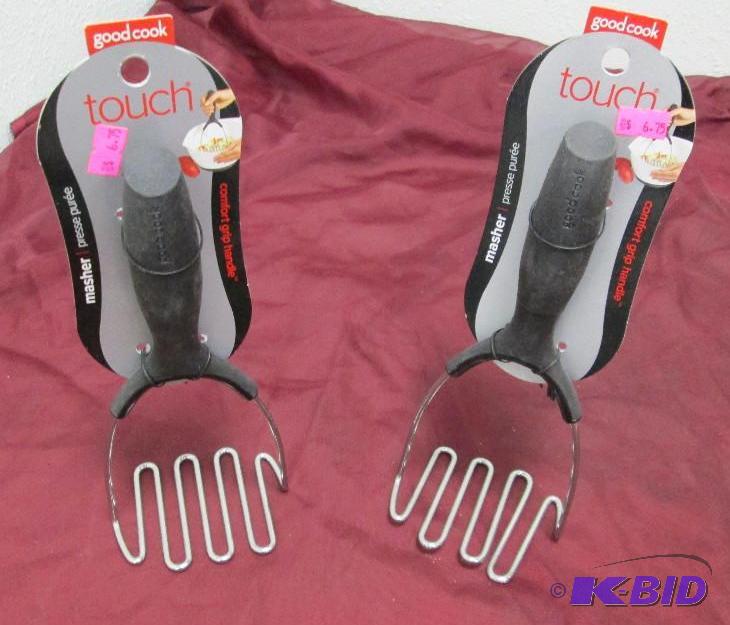 Qty 2 Good cook touch masher...