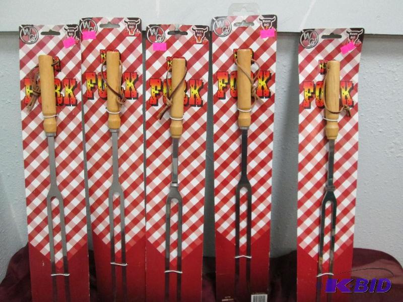 Qty 5 Western Grill BBQ fork...