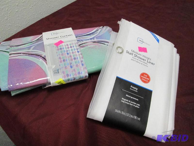 Mainstays Medium Weight stall shower liner 54...