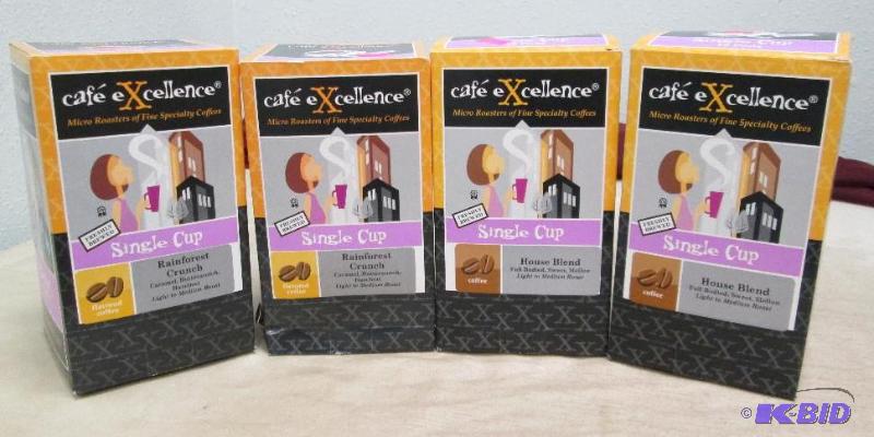 Qty 4 boxes of Cafee Xcellence Micro Roasters...