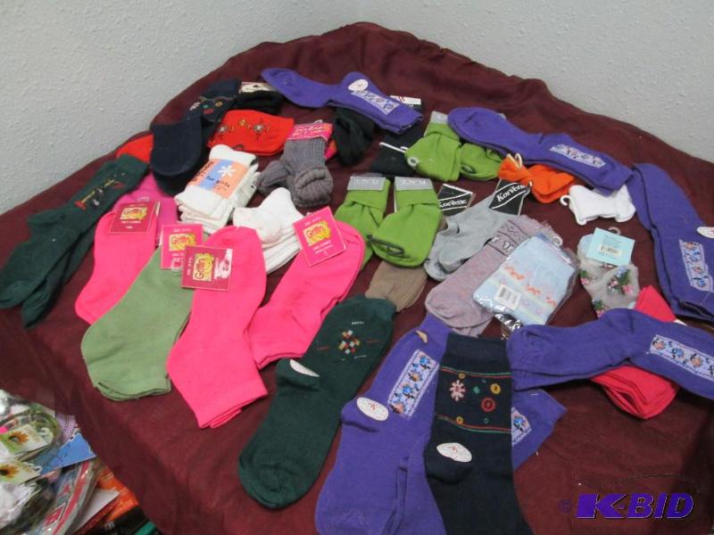 Qty 26 pairs of soaks brands are leggs wear, ...
