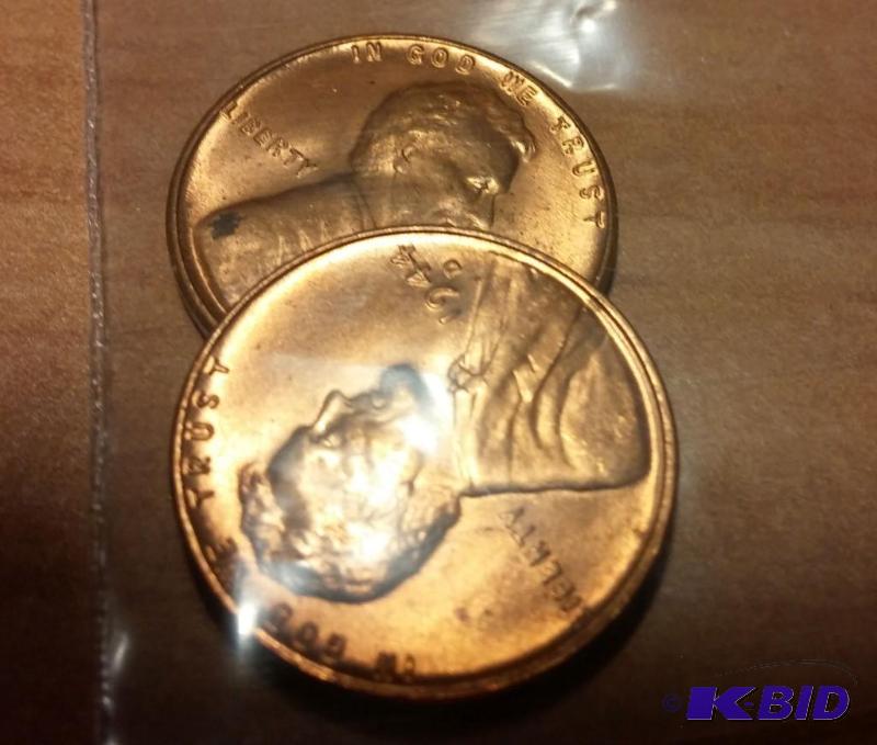 lot 3 image: 1944-D Wheat Pennies---Brilliant Uncirculated...