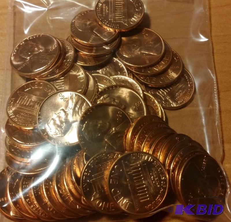 lot 41 image: 1960 Lincoln Pennies---Brilliant Uncirculated...