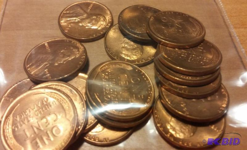 lot 7 image: 1948 Wheat Pennies---Brilliant Uncirculated...