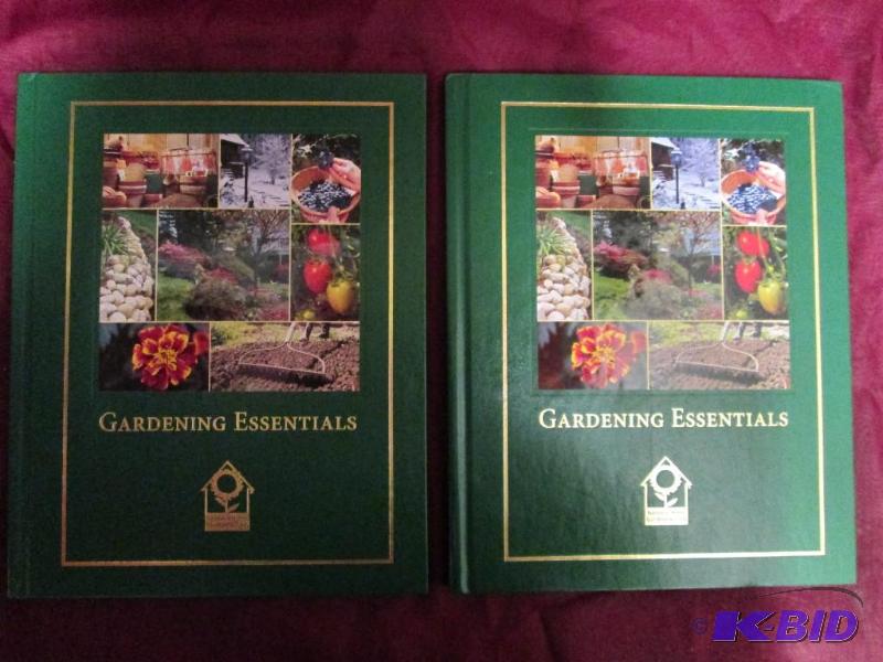 lot 101 image: Pair of Gardening Essentials books from the...