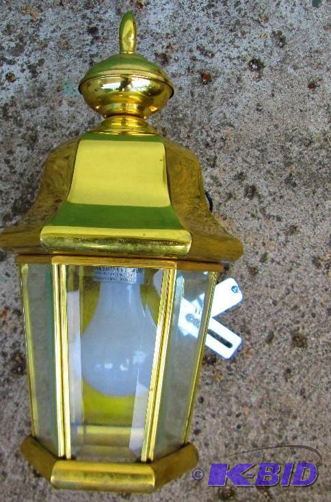 lot 120 image: Yard light that is hard wired...