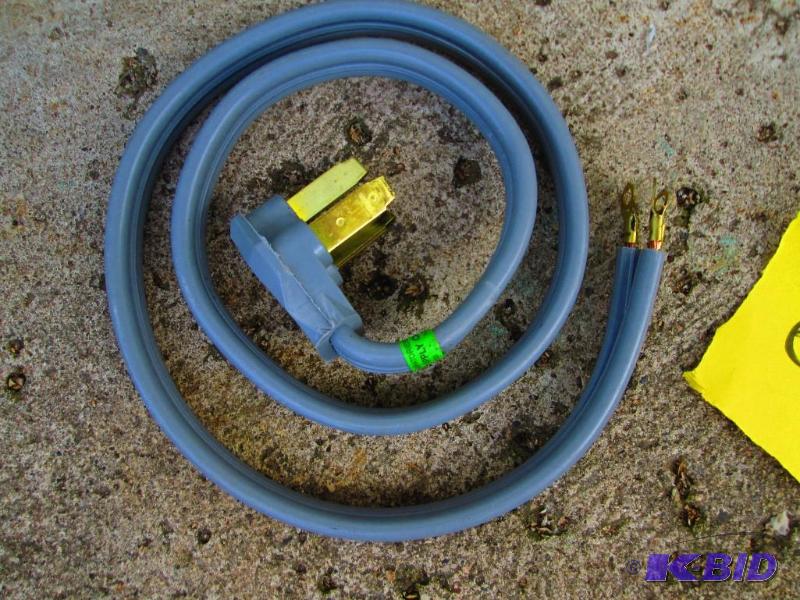 lot 122 image: 3 Prong dryer cord...