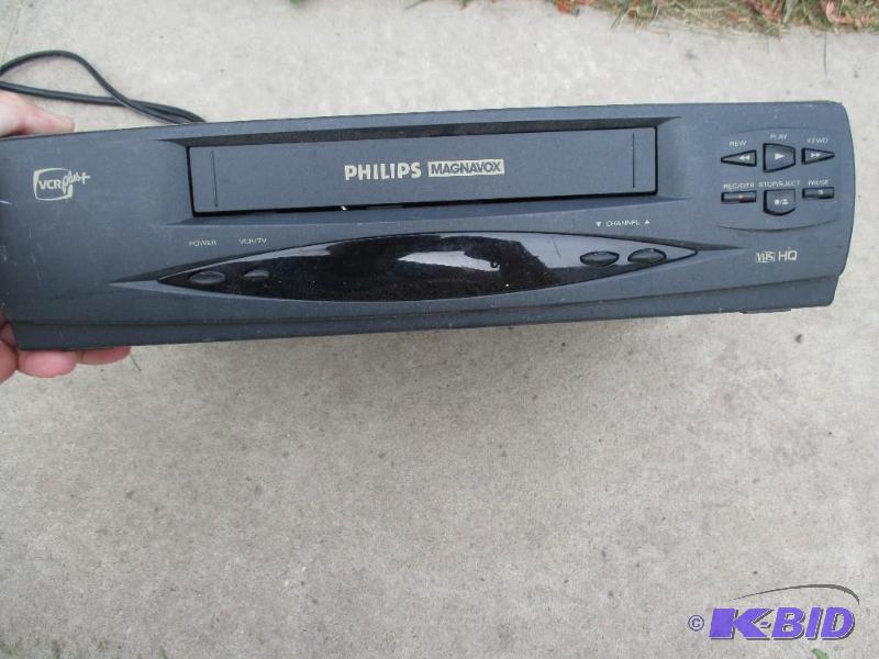 lot 149 image: Philips Magnavox VCR plus...