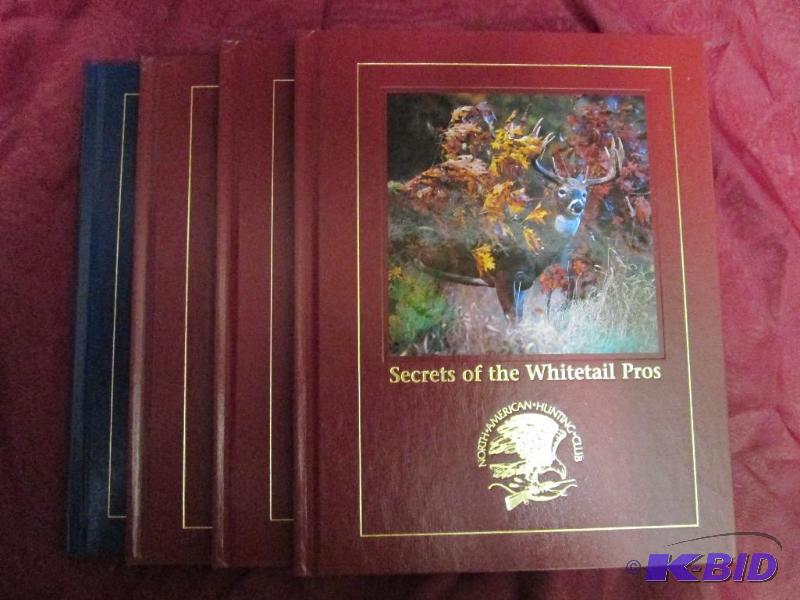 lot 86 image: Lot of 4 naturehunting books in hard cover f...
