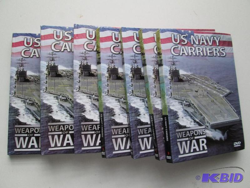 lot 9 image: Lot of 6 DVD documentary videos about U.S. Na...