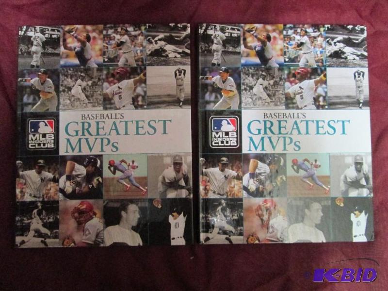 lot 98 image: Pair of Baseballs Greatest MVPs from the ML...