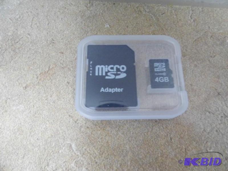 Micro SD 4gb with Adapter and Case